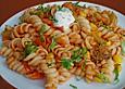 Vegetarische Nudelpfanne