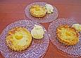 K&auml;sekuchen - Tarteletts mit Mandarinen