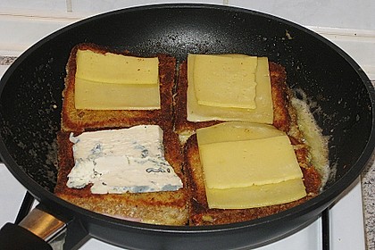 Arme Ritter, pikant mit K&auml;se 2
