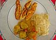 Fisch - Piccata mit Curry
