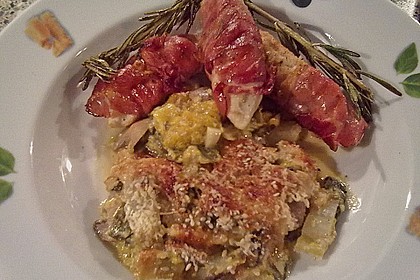 Mangold - Orangengratin 1