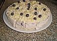 Heidelbeertorte auf Schoko-Kokosboden