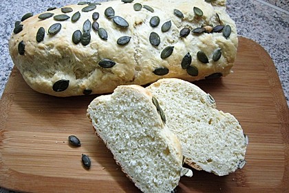 Frischkäsebrotstange mit Sesamkruste 11
