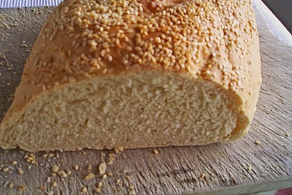 Frischkäsebrotstange mit Sesamkruste 29