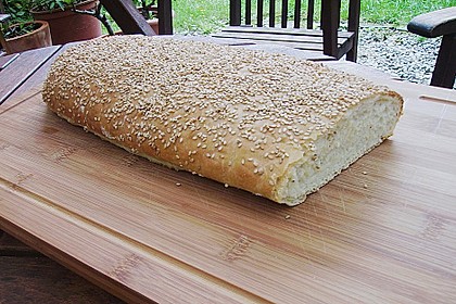 Frischkäsebrotstange mit Sesamkruste 15