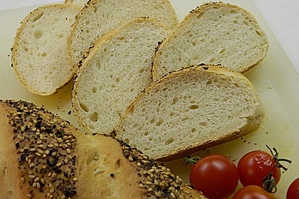 Frischkäsebrotstange mit Sesamkruste 6