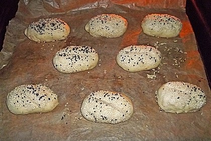 Frischkäsebrotstange mit Sesamkruste 30