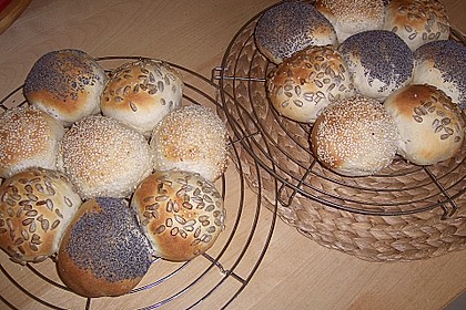 Frischkäsebrotstange mit Sesamkruste 19