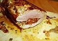 Gef&uuml;lltes Schweinefilet Niedertemperatur