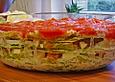 Lachs-Wirsing Lasagne