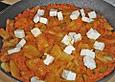 Bratkartoffeln mit Paprika und Feta