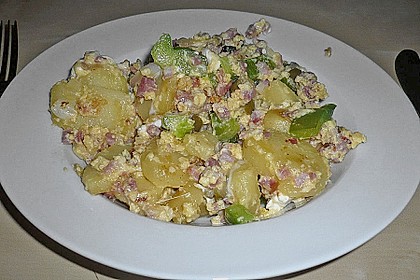 Kartoffel - Paprika Pfanne mit Schafskäse 16