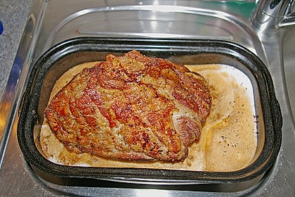 Nackenbraten im Salzbett 1