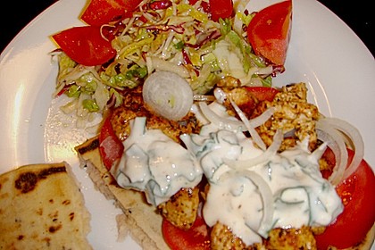 Döner mit Putenfleisch 2