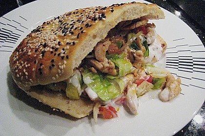 Döner mit Putenfleisch 1