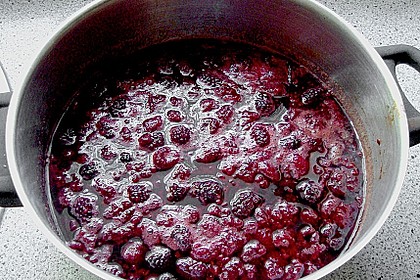 Brombeerlikör gekocht 16