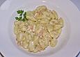 Schnelle Lachspfanne mit Gnocchi