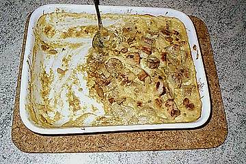 Hähnchen - Bananen - Gratin