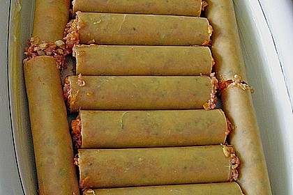 Cannelloni mit Spinat - Feta - F&uuml;llung 1