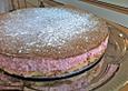 Erdbeer - Baiser - Torte