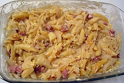 Schupfnudel - Wei&szlig;kohl - Auflauf 4