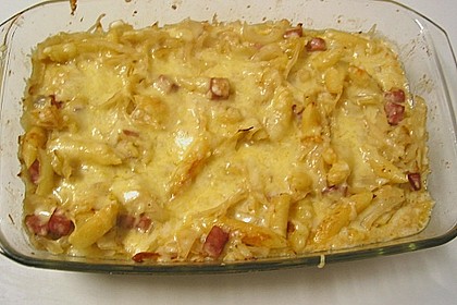 Schupfnudel - Wei&szlig;kohl - Auflauf 5