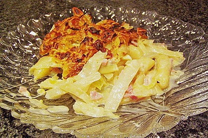 Schupfnudel - Wei&szlig;kohl - Auflauf