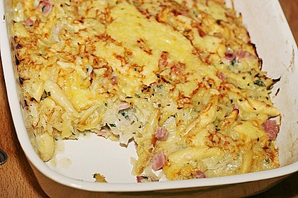 Schupfnudel - Wei&szlig;kohl - Auflauf 1
