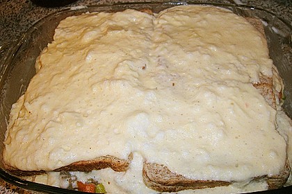 Hackfleisch - Brotauflauf 6