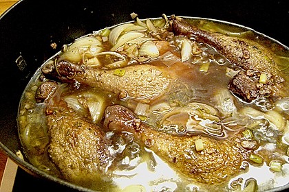 Entenkeulen &agrave; la bourguignonne 2