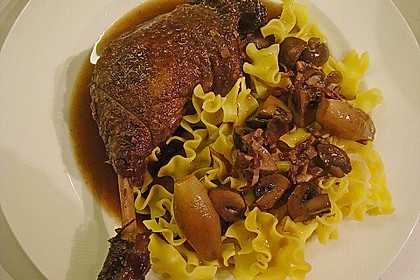 Entenkeulen &agrave; la bourguignonne 4