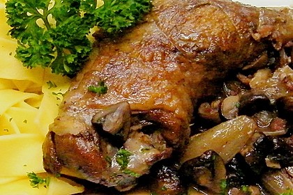 Entenkeulen &agrave; la bourguignonne 7