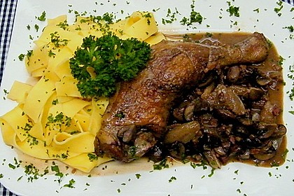 Entenkeulen &agrave; la bourguignonne 8