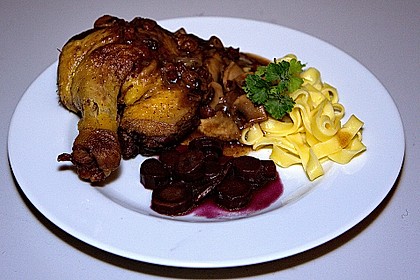 Entenkeulen &agrave; la bourguignonne 10