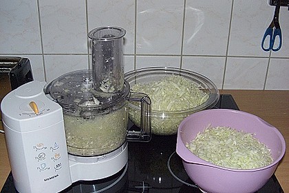 Sauerkraut in einem Glas selbst gemacht 16