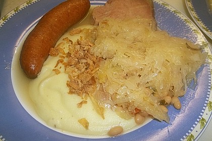 Sauerkraut in einem Glas selbst gemacht 23