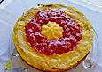 SABO - Himbeer und Pfirsich K&auml;setorte