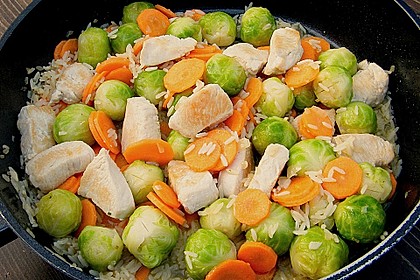 Rosenkohl - Puten - Gulasch 1