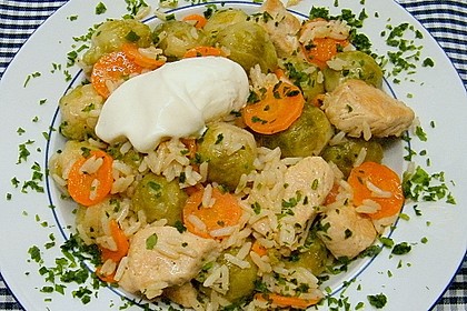 Rosenkohl - Puten - Gulasch 2