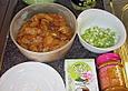 Curry mit Schweinefleisch und Paprika