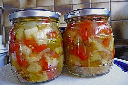 Eingelegte Zucchini 2