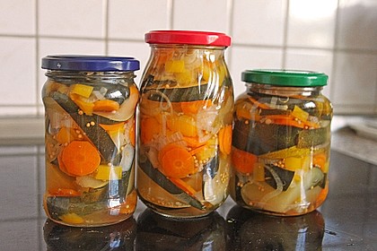 Eingelegte Zucchini 3