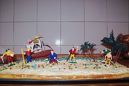 Fantakuchen mit Glasur 3