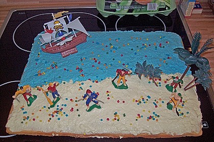 Fantakuchen mit Glasur 1
