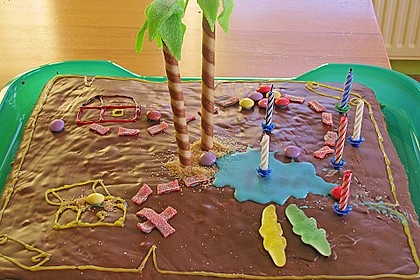 Fantakuchen mit Glasur