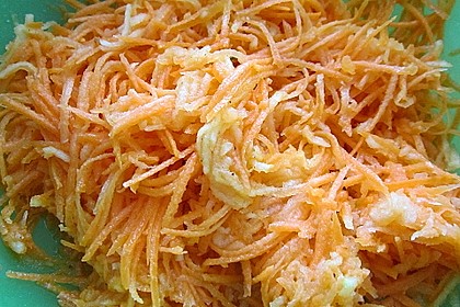 Karotten - Apfelsalat 9