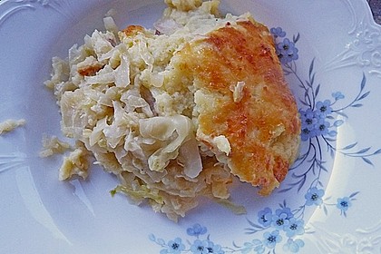 Kartoffel - Sauerkraut - Auflauf 1