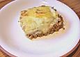 Hackauflauf mit Kartoffelbrei