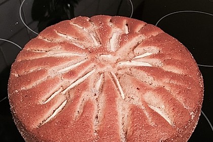 Einfacher versunkener Apfelkuchen 3