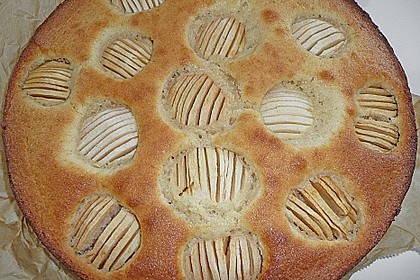 Einfacher versunkener Apfelkuchen 7